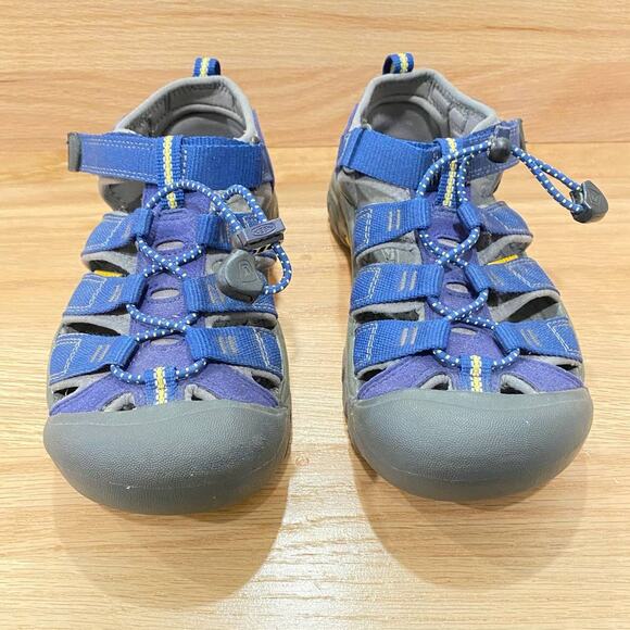Keen Newport Kids blue Water Shoes Camp/Summer Ready 1us Blue Outdoorsy - Picture 4 of 9